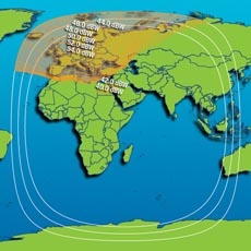 IS-12 Europe Ku beam